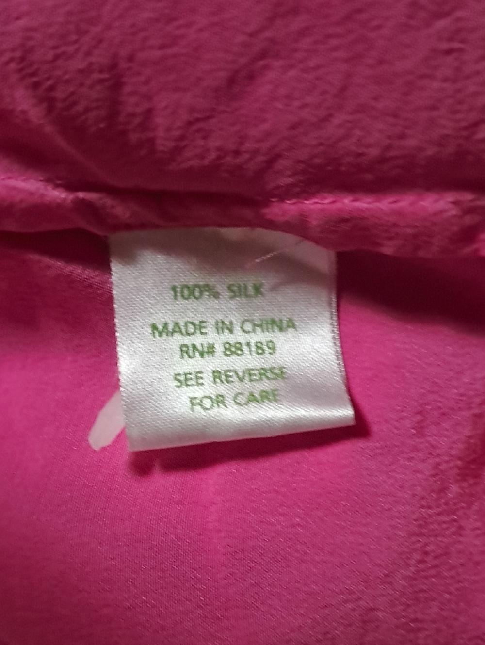 Lilly Pulitzer Elsa Roxie Pink 100% Silk Tunic Top Lightweight Preppy Popover - Picture 11 of 13